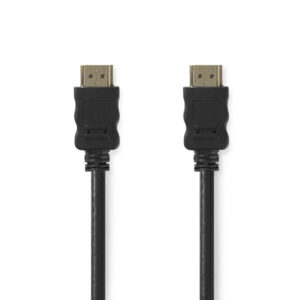 High Speed ??HDMI ™ Kabel mit Ethernet | HDMI™ Stecker | HDMI™ Stecker | 4K@30Hz | ARC | 10.2 Gbps | 7.50 m | Rund | PVC | Schwarz | Blister