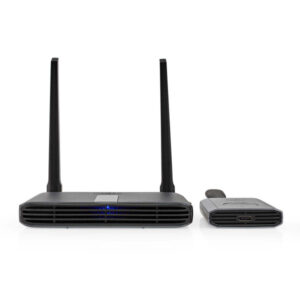 Wireless HDMI ™ Übertrager | WLAN | 2400-5000 MHz | 30.0 m (Sichtlinie) | Maximale Auflösung: Full HD 1080p | 1.65 Gbps | IR-Rücksendefunktion | Grau