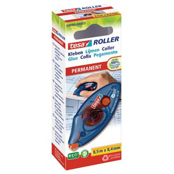 Tesa Roller Kleben Permanent ecoLogo® Einwegroller - Tape - Roller – Bild 4