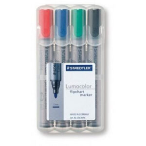 STAEDTLER 356 WP4 - 4 Stück(e) - Schwarz - Blau - Grün - Rot - Grau - Polypropylen (PP) - 2 mm