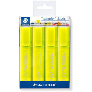 STAEDTLER 364-1P WP4 - 4 Stück(e) - Gelb - Meißel - Gelb