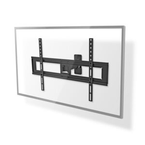 Vollbewegliche-TV-Wandhalterung | 37-70 " | maximal unterstützes Bildschirmgewicht: 35 kg | kippbar | drehbar | Minimaler Wandabstand: 79 mm | Maximaler Wandabstand: 400 mm | 2 Drehpunkt(e) | ABS / Stahl | Schwarz