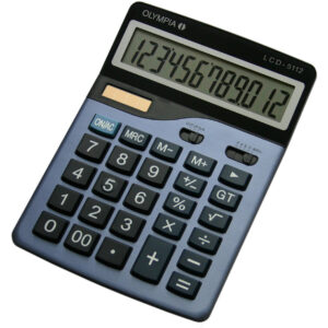 Olympia LCD 5112 - Desktop - Einfacher Taschenrechner - 12 Ziffern - 1 Zeilen