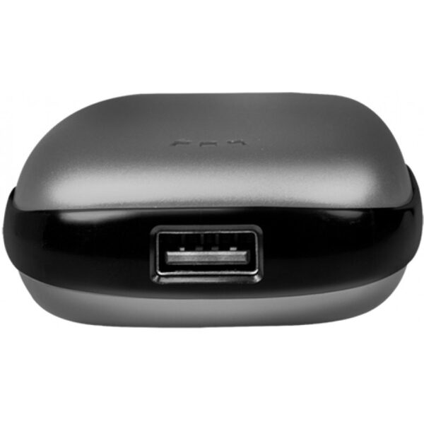 LogiLink PA0264 - Handwärmende Powerbank mit 4000mAh und doppelseitiger Heizung: DREI einstellbare Temperatureinstellungen, Metallgrau – Bild 2