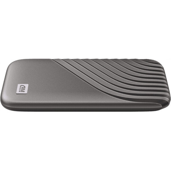 WD My Passport - 500 GB - USB Typ-C - 3.2 Gen 2 (3.1 Gen 2) - 1050 MB/s - Passwortschutz - Grau – Bild 2