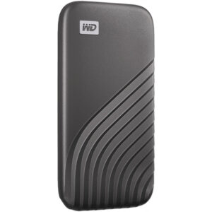 WD My Passport - 1000 GB - USB Typ-C - 3.2 Gen 2 (3.1 Gen 2) - 1050 MB/s - Passwortschutz - Grau