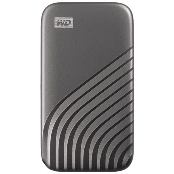 WD My Passport - 2000 GB - USB Typ-C - 3.2 Gen 2 (3.1 Gen 2) - 1050 MB/s - Passwortschutz - Grau – Bild 2