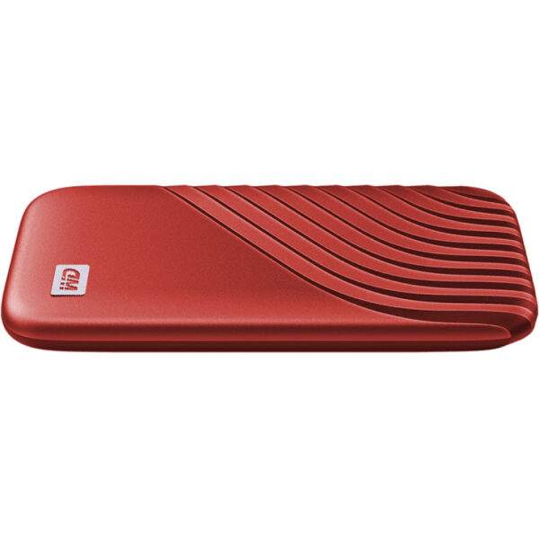 WD My Passport - 1000 GB - USB Typ-C - 3.2 Gen 2 (3.1 Gen 2) - 1050 MB/s - Passwortschutz - Rot – Bild 5