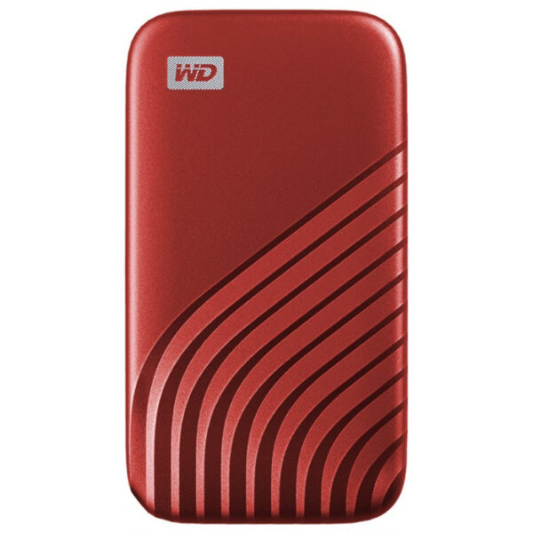 WD My Passport - 1000 GB - USB Typ-C - 3.2 Gen 2 (3.1 Gen 2) - 1050 MB/s - Passwortschutz - Rot – Bild 7