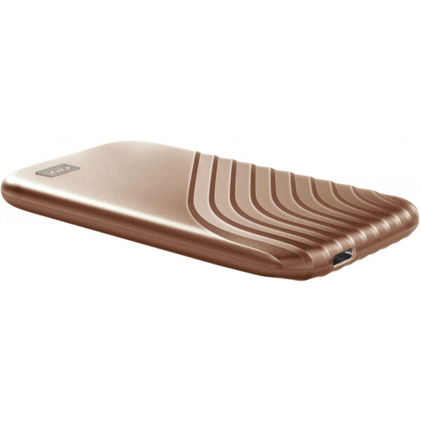WD My Passport SSD - 2000 GB - USB Typ-C - 3.2 Gen 2 (3.1 Gen 2) - 1050 MB/s - Gold – Bild 2