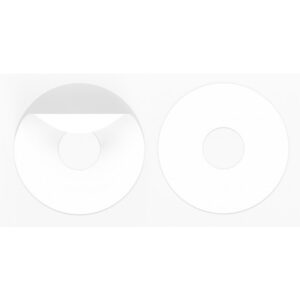CD/DVD/Blu-Ray Label weiss, A4, 70g/m², 5760dpi, 41 mm, 50 Stück