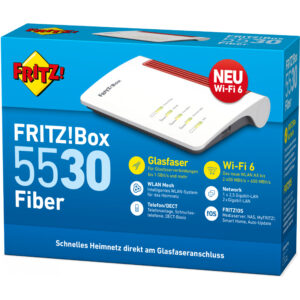 AVM FRITZ!Box Fon 5530 AON Fiber WLAN Router VoIP - Router - WLAN