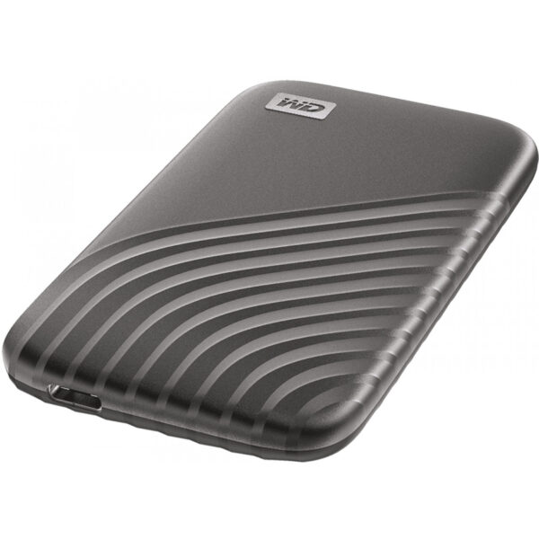 WD My Passport - 4000 GB - USB Typ-C - 3.2 Gen 2 (3.1 Gen 2) - 1050 MB/s - Passwortschutz - Grau – Bild 2