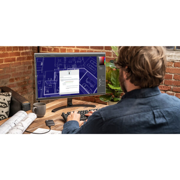 WD My Passport - 4000 GB - USB Typ-C - 3.2 Gen 2 (3.1 Gen 2) - 1050 MB/s - Passwortschutz - Grau – Bild 5