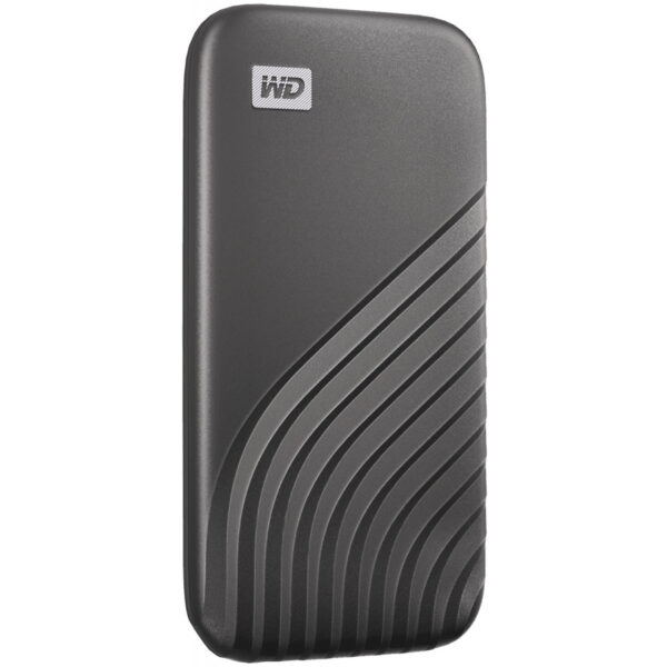 WD My Passport - 4000 GB - USB Typ-C - 3.2 Gen 2 (3.1 Gen 2) - 1050 MB/s - Passwortschutz - Grau – Bild 6