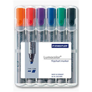 STAEDTLER 356 B WP6 - 6 Stück(e) - Blau - Grün - Orange - Rot - Violett - Grau - Polypropylen (PP) - 2 mm - 5 mm