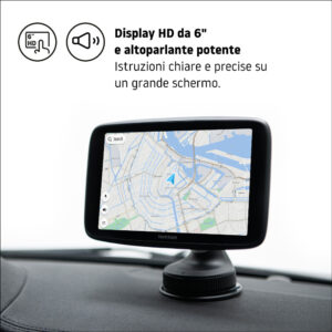 TomTom GO Discover - Bulgarisch - CAT - Tschechisch - Dänisch - Deutsch - Niederländisch - Englisch - Spanisch - Estnisch,... - Albanien - Andorra - Argentinien - Australien - Österreich - Belgien - Brasilien - Bulgarien - Kanada,... - 15,2 cm (6 Zoll) -