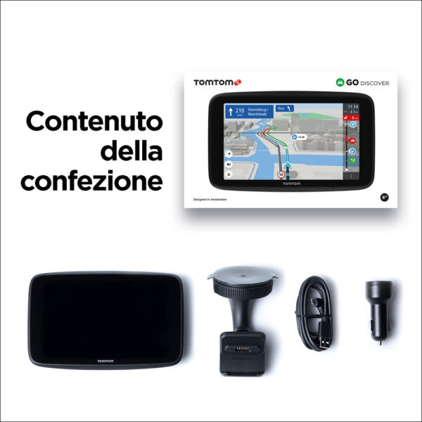 TomTom GO Discover - Bulgarisch - CAT - Tschechisch - Dänisch - Deutsch - Niederländisch - Englisch - Spanisch - Estnisch,... - Albanien - Andorra - Argentinien - Australien - Österreich - Belgien - Brasilien - Bulgarien - Kanada,... - 15,2 cm (6 Zoll) - – Bild 9