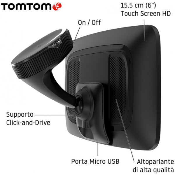 TomTom GO Discover - Bulgarisch - CAT - Tschechisch - Dänisch - Deutsch - Niederländisch - Englisch - Spanisch - Estnisch,... - Albanien - Andorra - Argentinien - Australien - Österreich - Belgien - Brasilien - Bulgarien - Kanada,... - 15,2 cm (6 Zoll) - – Bild 6