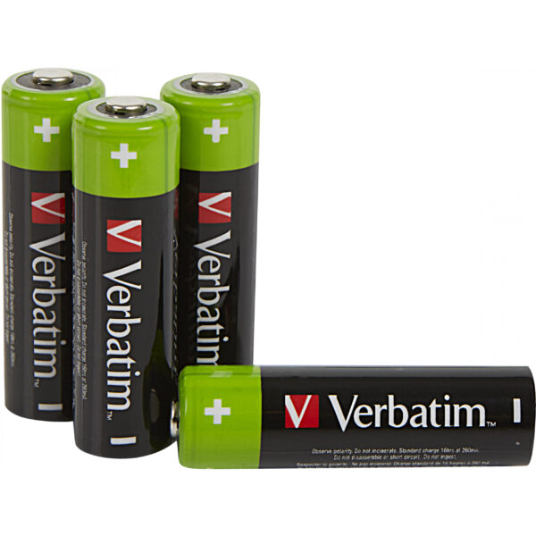 Verbatim 49517 - Einwegbatterie - AA - Nickel-Metallhydrid (NiMH) - 1,2 V - 4 Stück(e) - 2500 mAh – Bild 2
