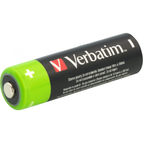 Verbatim 49517 - Einwegbatterie - AA - Nickel-Metallhydrid (NiMH) - 1,2 V - 4 Stück(e) - 2500 mAh – Bild 3