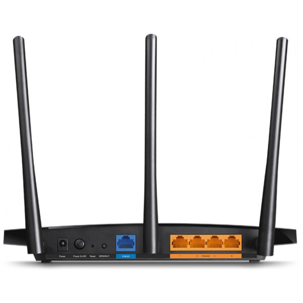 TP-LINK Archer A8 - Wi-Fi 5 (802.11ac) - Dual-Band (2,4 GHz/5 GHz) - Eingebauter Ethernet-Anschluss - Schwarz - Tragbarer Router