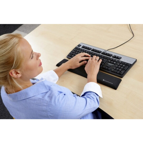 Bakker Trapezium Ergo Wrist Rest Standard - Gel - Schwarz - 490 x 80 x 15 mm - 490 g – Bild 2