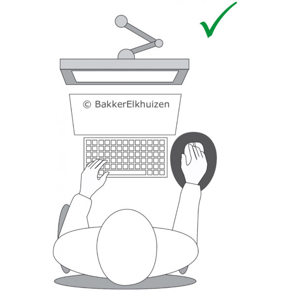 Bakker The Egg Ergo Mouse Pad - Schwarz - Monochromatisch – Bild 2