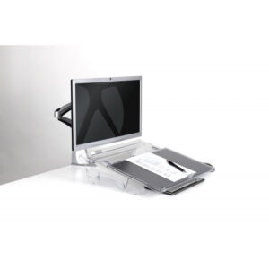 Bakker FlexDesk 640 Document Holder/Writing Slope - Transparent - 515 mm - 380 mm - 110 mm - 2,2 kg