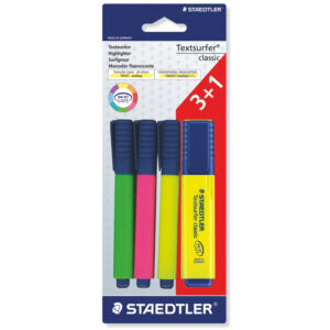 STAEDTLER 364 A BK4D - 4 Stück(e) - Mehrfarbig - Sortiert - Mehrfarbig - 5 mm - Sichtverpackung