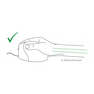 Bakker Evoluent Mouse Standard (Right Hand) - Schwarz