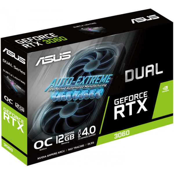 ASUS Dual NVIDIA GeForce RTX 3060 V2 OC Edition 12GB GDDR6 Gaming Graphics Card PCIe 4.0 – Bild 2