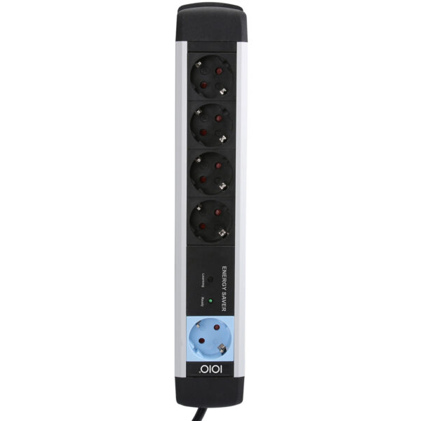 Olympia MS 2500 - 1,5 m - 5 AC-Ausgänge - Indoor - 1,5 mm² - Aluminium - Schwarz - Silber