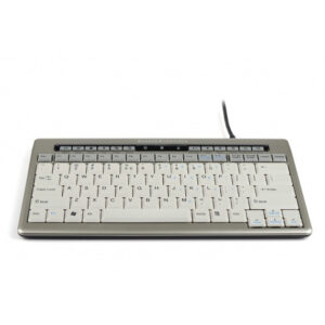 Bakker S-board 840 Compact Keyboard (US) - Mini - Verkabelt - USB - QWERTY - Grau