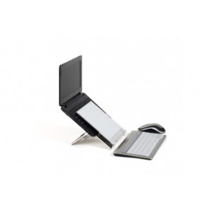 Bakker Ergo-Q 260 Notebook Stand 12" - Aluminium - 100 - 150 mm - 15 cm - 185 mm - 244 mm - 6 mm