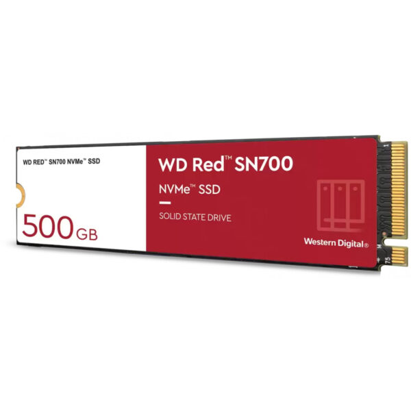 WD SSD Red SN700 500GB NVMe M.2 PCIE Gen3 - Solid State Disk - NVMe