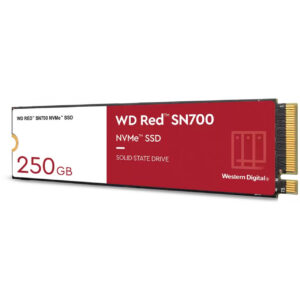 WD SSD Red SN700 250GB NVMe M.2 PCIE Gen3 - Solid State Disk - NVMe