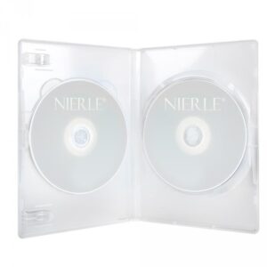 Amaray DVD Doppelhüllen, 15 mm, Maschinen-pack-Qualität, Transparent, 100 Stück