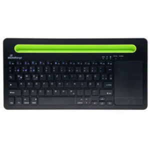 MEDIARANGE Tastatur Wireless 78 Tasten Touchpad DE schwarz