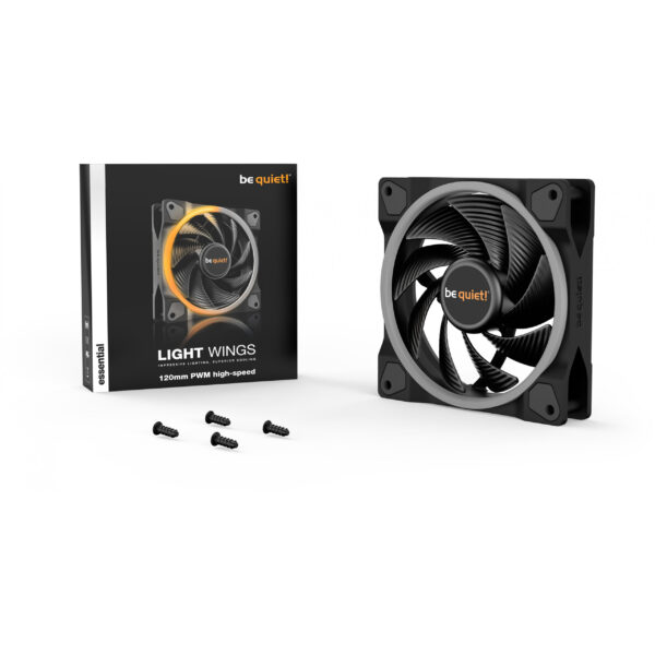 Be Quiet! ! Light Wings PWM HS 120x120x25| BL073 – Bild 2