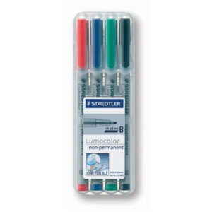 STAEDTLER 312 WP4 - 1 Stück(e) - Schwarz - Blau - Braun - Grün - Orange - Rot - Violett - Gelb - Grau - Polypropylen (PP) - 1 mm - 2,5 mm