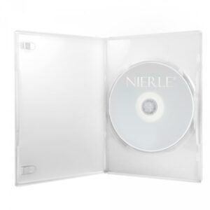 Amaray DVD Hüllen, Slim 7 mm, Transparent, 100 Stück