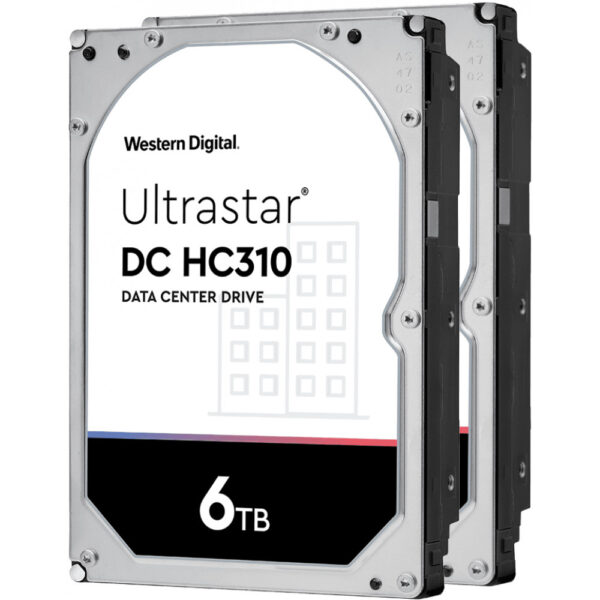 WD Ultrastar DC HC310 HUS726T6TALE6L4 - 3.5 Zoll - 6000 GB - 7200 RPM