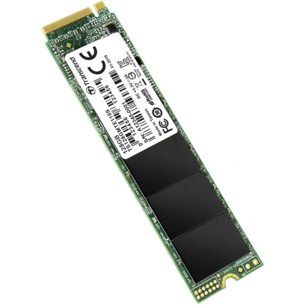 Transcend D SSD 128GB m.2 2280 PCIe read/write 1500/550 IOPS 95T/130T - Solid State Disk - NVMe
