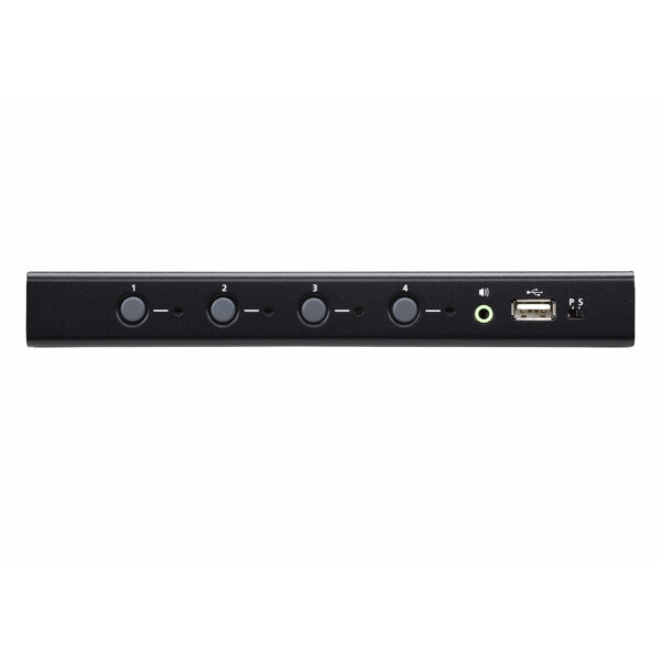 ATEN CS724KM Tastatur/Video/Maus (KVM)-Switch Schwarz – Bild 2