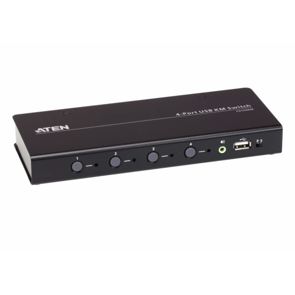 ATEN CS724KM Tastatur/Video/Maus (KVM)-Switch Schwarz – Bild 8