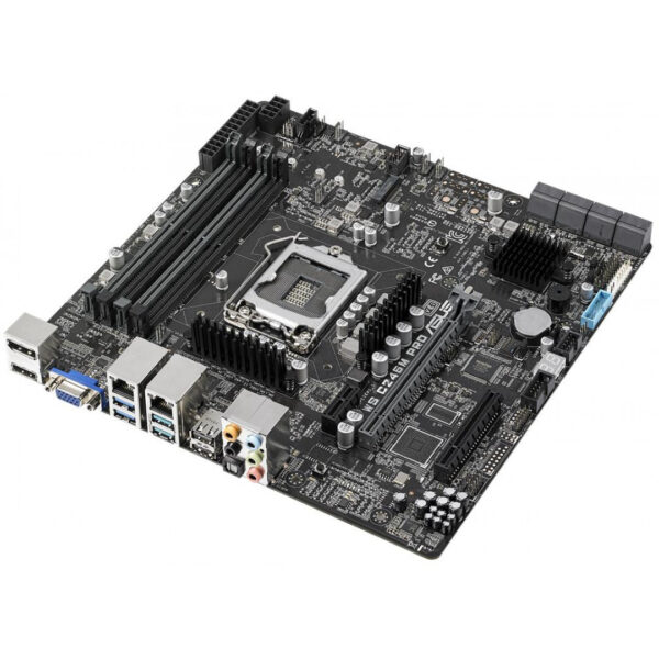 ASUS WS C246M PRO - Intel - LGA 1151 (Socket H4) - Intel® Celeron® - Intel® Core™ i3 - Intel® Core™ i5 - Intel® Core™ i7 - Intel® Pentium® - Intel® Xeon® - DDR4-SDRAM - 64 GB - DIMM – Bild 5