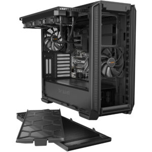Be Quiet! Silent Base 601 Window - Midi Tower - PC - Schwarz - ATX - EATX - micro ATX - Mini-ITX - Acrylnitril-Butadien-Styrol (ABS) - SECC - Gehärtetes Glas - HDD