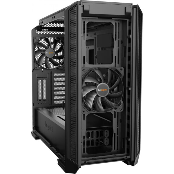 Be Quiet! Silent Base 601 Window - Midi Tower - PC - Schwarz - ATX - EATX - micro ATX - Mini-ITX - Acrylnitril-Butadien-Styrol (ABS) - SECC - Gehärtetes Glas - HDD – Bild 2