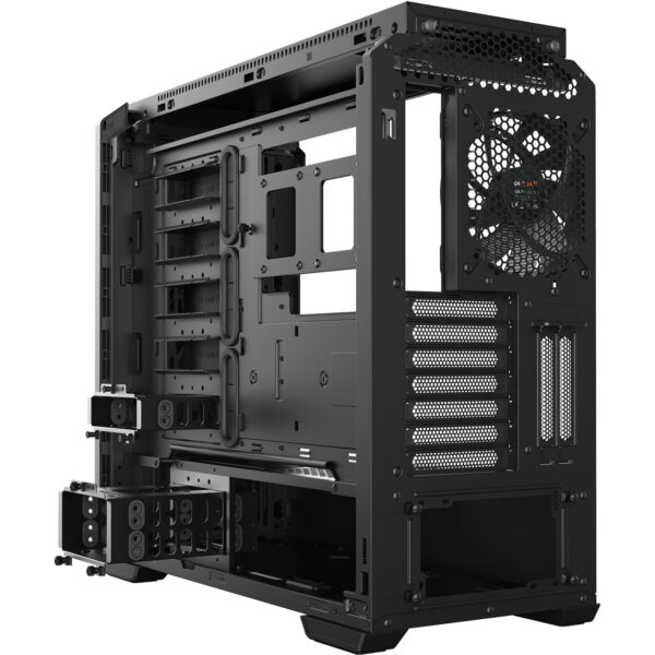 Be Quiet! Silent Base 601 Window - Midi Tower - PC - Schwarz - ATX - EATX - micro ATX - Mini-ITX - Acrylnitril-Butadien-Styrol (ABS) - SECC - Gehärtetes Glas - HDD – Bild 7